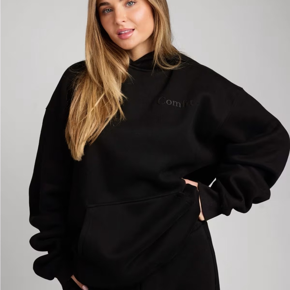 Comfrt minimalist obsidian Hoodie